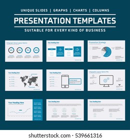 Set of Infographic Presentation Template