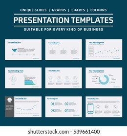 Set of Infographic Presentation Template