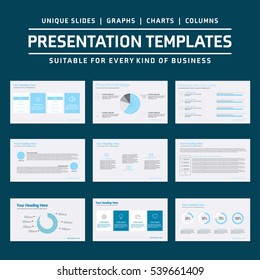 Set of Infographic Presentation Template