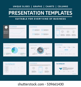 Set of Infographic Presentation Template