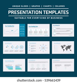 Set of Infographic Presentation Template