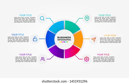 set Infographic stack chart design with icons and options or steps. Infographics for business concept. Can be used for presentations banner, workflow layout, process diagram, flow chart,