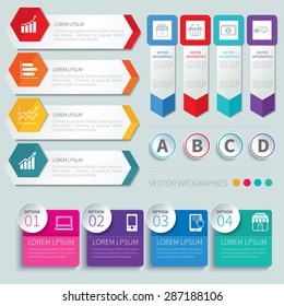 Set Of Infographic Templates