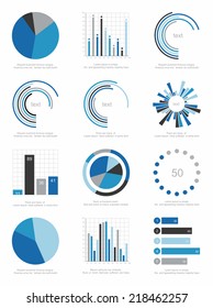 set of infographics elements