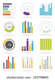 set of infographics elements