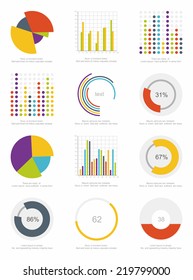 set of infographics elements