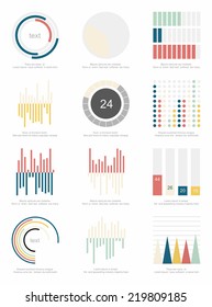 Percentage Data Visualization Infographic Chart Design Stock Vector ...