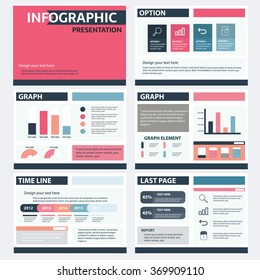 Set infographics Presentation Template , infographics Element , Business data , marketing data , Modern , Vector design