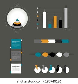 Set of infographics templates.