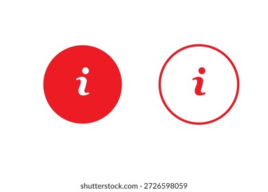 Conjunto de coleta de ícones de Informações. Ícone de ponto de informações preto. Ilustração de vetor.