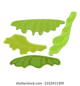 Set of ingredients for burger and sandwich. Sliced veggies, bun, cutlet, sauce. Fast food vector illustration cartoon flat icon collection isolated on white
