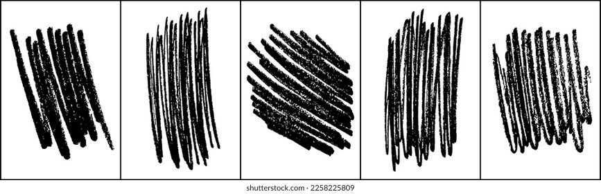 Set of ink black abstract paint stroke isolated on white background. Paint droplets. Digitally generated image. Vector design elements, illustration, EPS 10.