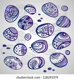 Set of ink stones.