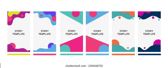 set of Instagram stories sale banner background, instagram template photo, summer sale can use for website, mobile app, poster, flyer, coupon, gift card, smartphone template.Instagram banners