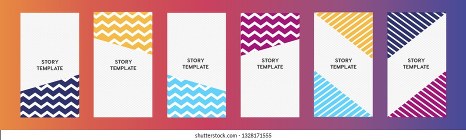 set of Instagram stories sale banner background, instagram template photo, summer sale can use for website, mobile app, poster, flyer, coupon, gift card, smartphone template.Instagram banners