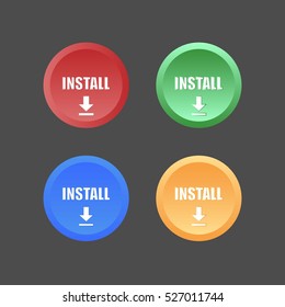 Set of Install Button