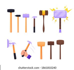 Crab Mallet Vector Art & Graphics