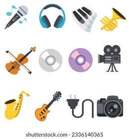 set of instruments for web use