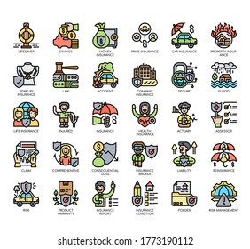 Conjunto de iconos finos de línea delgada y píxeles perfectos para cualquier proyecto web y de aplicación. 