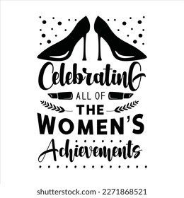 Set of International Women's Day concept with happy multinational diverse women celebrate womens day. Struggling for freedom, independence, equality. Flat style vector illustration.