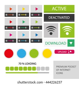 Set Of Internet Useful Icons
