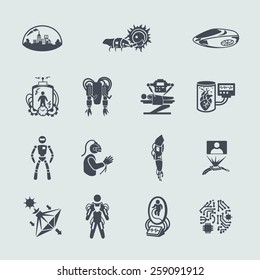 Set of invention icons