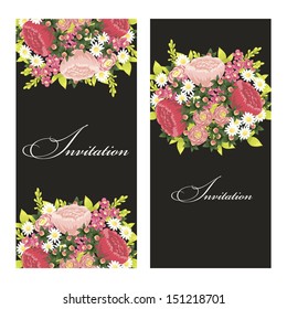 Set of invitations