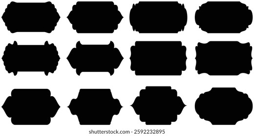 Set of islamic benner icon arabian ramadan syumbol vector illustrasion.