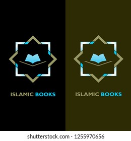 Set of Islamic Books Logo Concept