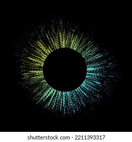Set of isolated abstract aqua spot with gradient or dynamic color.Vector colorful neon templates. Circle shapes with vivid gradients. Fluid gradients for banners, Abstract liquid shape black, 3d.eps10