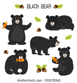 Black Bear Cartoon Images, Stock Photos & Vectors | Shutterstock