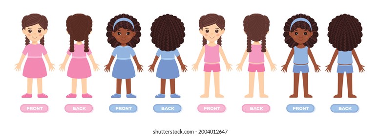Baby Black Girl Nude - 252 Naked Kid Back View Images, Stock Photos & Vectors | Shutterstock