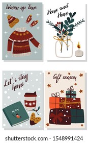 set of isolated cards (part 2) - vector illustration, eps