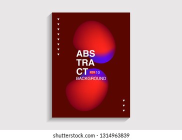 Set isolated elements of holographic chameleon design palette of shimmering colors Modern abstract pattern colorful fluid paint design
