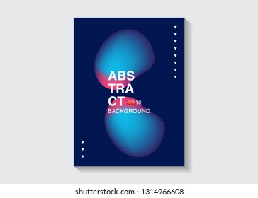 Set isolated elements of holographic chameleon design palette of shimmering colors Modern abstract pattern colorful fluid paint design