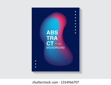 Set isolated elements of holographic chameleon design palette of shimmering colors Modern abstract pattern colorful fluid paint design