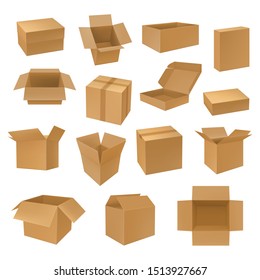 Download Corrugated Box Mockup High Res Stock Images Shutterstock