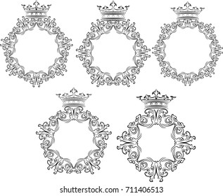 set of isolated royal borders