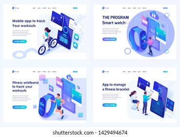 Set isometric landing pages, Mobile Apps to track workouts, running, Cycling for athletes. For website and mobile apps development