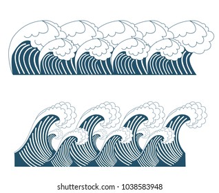 set of japan wave 