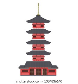 Set of Japanese Landmark, Vector