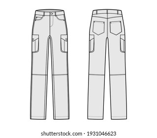 1,215 Cargo Jeans Stock Vectors, Images & Vector Art | Shutterstock