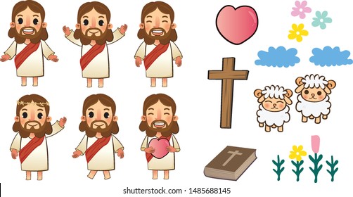 The set of Jesus Characters