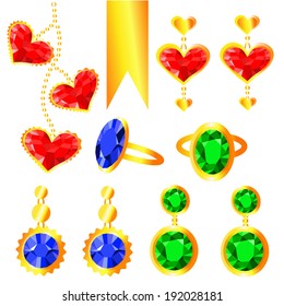 set of jewelry 