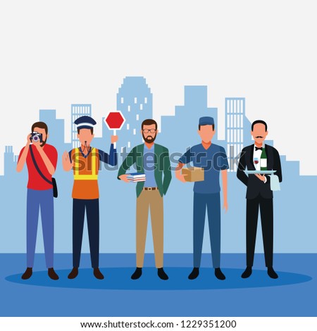 Set of jobs and occupation