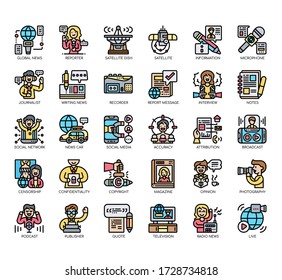 Conjunto de iconos finos en línea y píxeles para cualquier proyecto web y de aplicación. 