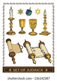 set of judaica