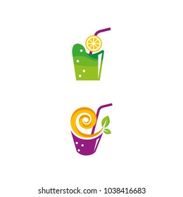 A set of juice icons