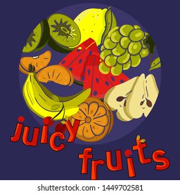 
A set of juicy fruits from PRO-STICK