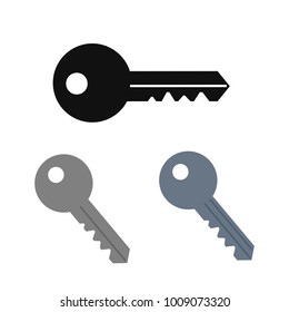 set of key icon image vector illustration design